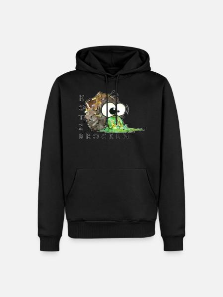 Kotzbrocken - Men’s Premium Organic Hoodie - black