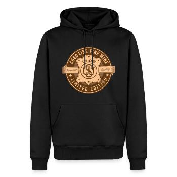 Aged Like Fine Wine 1992 Geburtstag Geschenkidee - Männer Premium Bio Hoodie - Schwarz - Vorne - Nico (187cm)