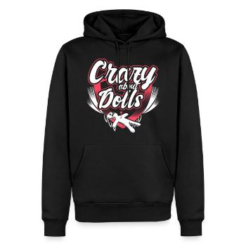 Voodoo Puppe Lustiger Spruch Geschenk - Männer Premium Bio Hoodie - Schwarz - Vorne - Nico (187cm)