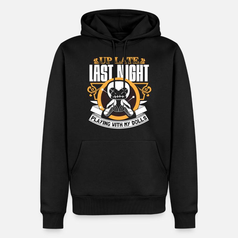 Voodoo Bondieu Idée Cadeau - Sweat à capuche Premium bio Homme - noir