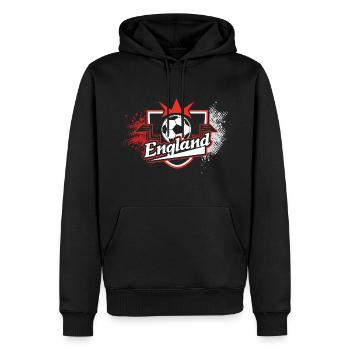 England Soccer Weltmeister - Männer Premium Bio Hoodie - Schwarz - Vorne - Nico (187cm)