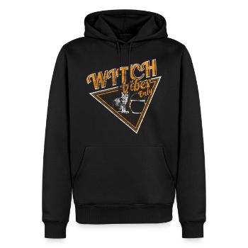 Halloween Witch Witches October Gift Idea - Men’s Premium Organic Hoodie - black - Front - Nico (187cm)