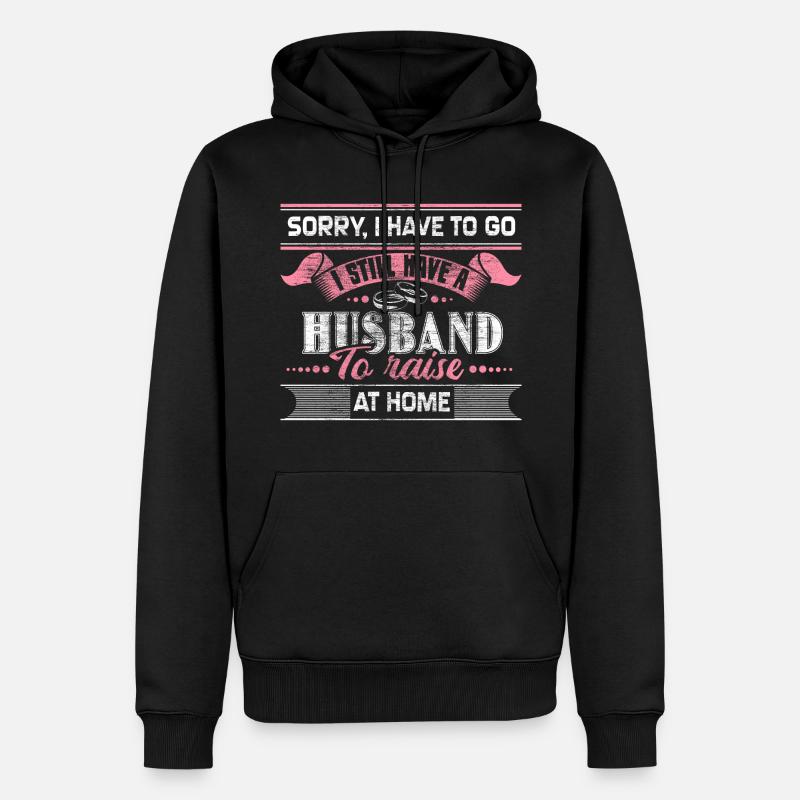 Mariage Mari Mariage - Sweat à capuche Premium bio Homme - noir