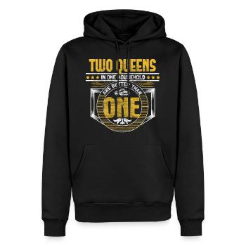 Homo Ehe Ehefrauen Liebe - Männer Premium Bio Hoodie - Schwarz - Vorne - Nico (187cm)