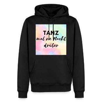 Tanzen dance lustig Tänzer Outfit Geschenk - Männer Premium Bio Hoodie - Schwarz - Vorne - Nico (187cm)