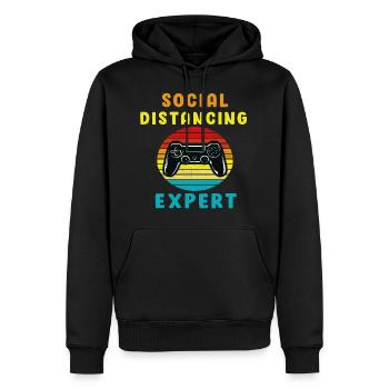 Jesus Gott Christus Religion Bibel christ - Männer Premium Bio Hoodie - Schwarz - Vorne - Nico (187cm)