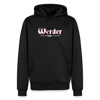 Werder Havel - Männer Premium Bio Hoodie - Schwarz - Vorne - Nico (187cm)