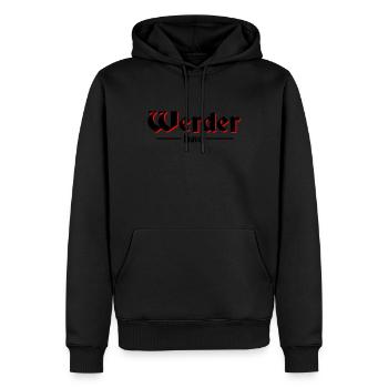 Werder Havel - Männer Premium Bio Hoodie - Schwarz - Vorne - Nico (187cm)