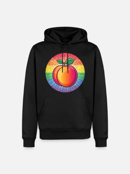 Pêche LGBTQ - Sweat à capuche Premium bio Homme - noir