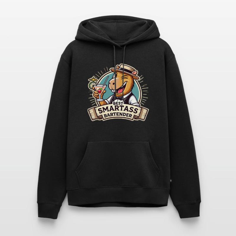 Bartender Bartender Capybara Capy Gift Men’s Premium Organic Hoodie