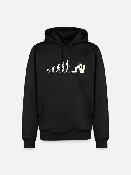 Beervolution Bière, fête, barbecue, fête - Sweat à capuche Premium bio Homme - noir