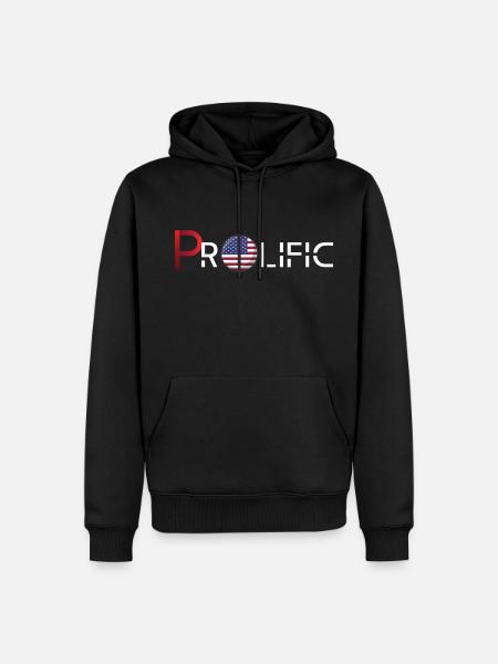 Prolific - Sweat à capuche Premium bio Homme - noir