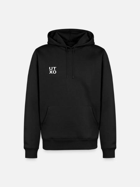 UTXO - Men’s Premium Organic Hoodie - black
