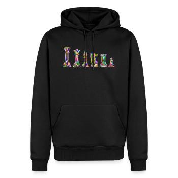 chess - Men’s Premium Organic Hoodie - black - Front - Nico (187cm)
