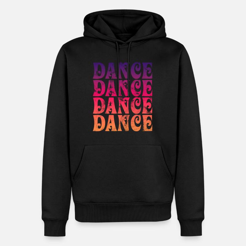 Dance Dancer Dancer Cadeau - Sweat à capuche Premium bio Homme - noir