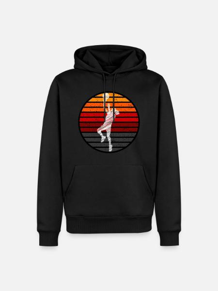 Basketteur - Sweat à capuche Premium bio Homme - noir