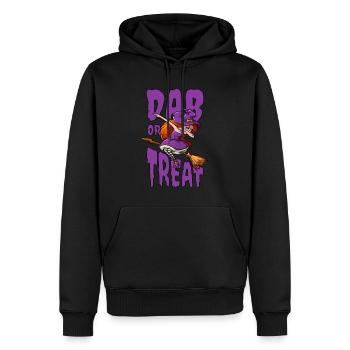 Dabbing Hexe Hip Hopperin - Männer Premium Bio Hoodie - Schwarz - Vorne - Nico (187cm)