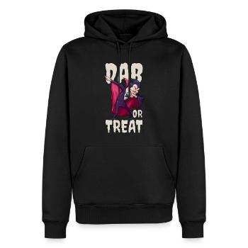 Dabbing Vampire Dab Dabbing Hip Hopper - Men’s Premium Organic Hoodie - black - Front - Nico (187cm)