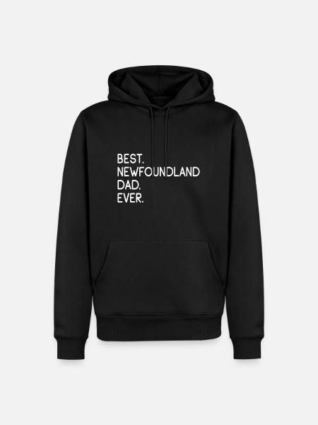 Neufundländer Newfoundland - Men’s Premium Organic Hoodie - black
