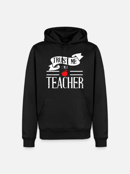 Formation des enseignants - Sweat à capuche Premium bio Homme - noir