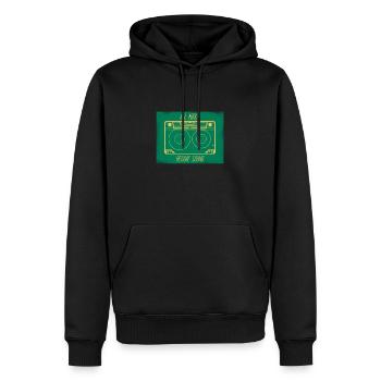 All about Reggae Sound - Sweat à capuche Premium bio Homme - noir - Devant - Nico (187cm)