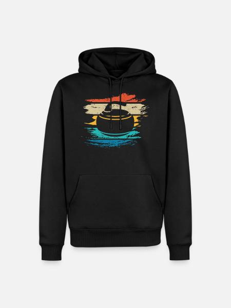 Curling, curling, curling players - Men’s Premium Organic Hoodie - black