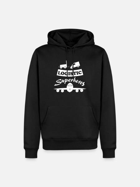 Logistics and transport - Men’s Premium Organic Hoodie - black