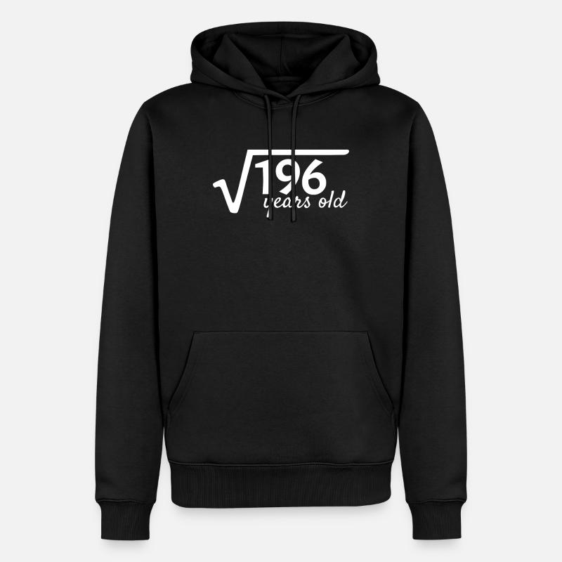 14 ans - 14 ans - Sweat à capuche Premium bio Homme - noir