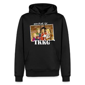 TKKG Ein Fall Für TKKG - Männer Premium Bio Hoodie - Schwarz - Vorne - Nico (187cm)