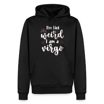 Jungfrau Tierkreiszeichen Element Merkur - Männer Premium Bio Hoodie - Schwarz - Vorne - Nico (187cm)
