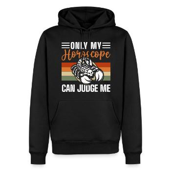 Horoskop Geburtstag Sterne Element - Männer Premium Bio Hoodie - Schwarz - Vorne - Nico (187cm)