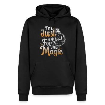 Chemie Kräuter Zeichen Hexerei - Männer Premium Bio Hoodie - Schwarz - Vorne - Nico (187cm)