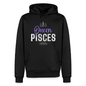 Tierkreiszeichen Neptun Sternbild - Männer Premium Bio Hoodie - Schwarz - Vorne - Nico (187cm)