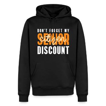 Pension Pension Pension Travail - Sweat à capuche Premium bio Homme - noir - Devant - Nico (187cm)