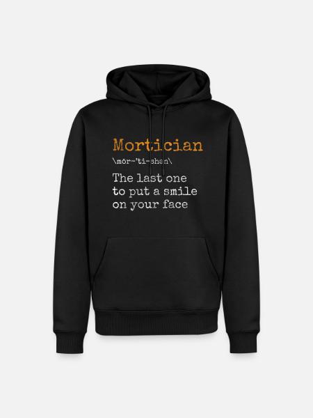 Undertaker Cemetery - Men’s Premium Organic Hoodie - black