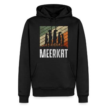 Wildnis Zoo Gruppe Wüste - Männer Premium Bio Hoodie - Schwarz - Vorne - Nico (187cm)
