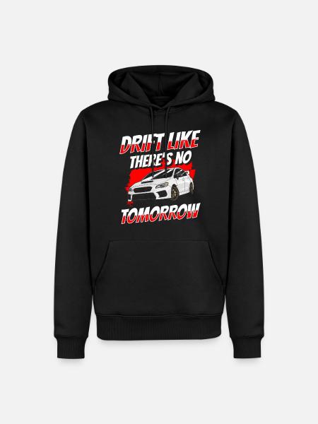 Drifting Car Asphalt Speedster - Men’s Premium Organic Hoodie - black