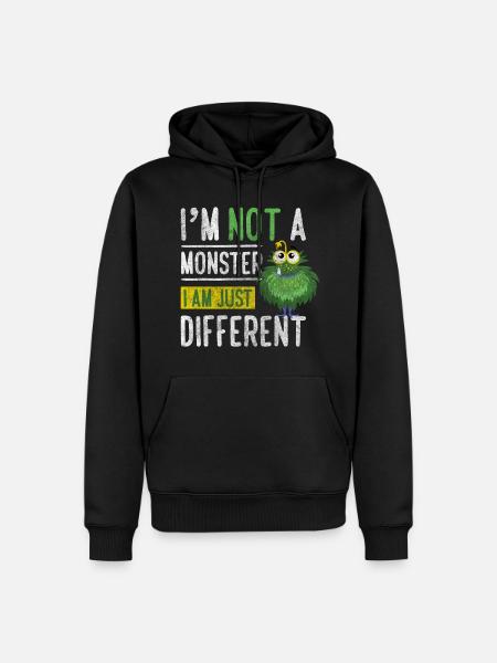 Horror Terrible Costume - Men’s Premium Organic Hoodie - black