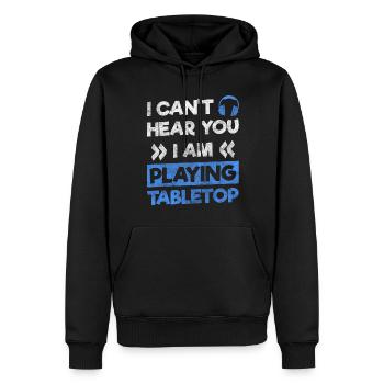 Games Geek Winner Strategy - Men’s Premium Organic Hoodie - black - Front - Nico (187cm)
