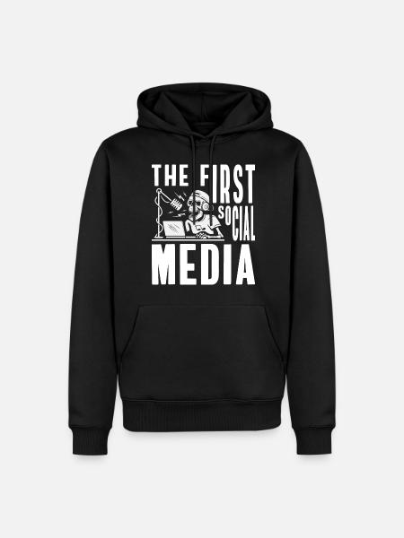 Moderator Announcement Job - Men’s Premium Organic Hoodie - black