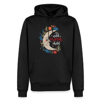Symbol Sonne Religion Elemente - Männer Premium Bio Hoodie - Schwarz - Vorne - Nico (187cm)