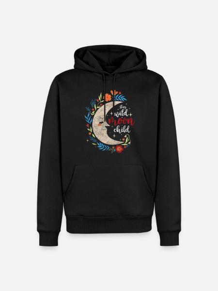 Symbol Sun Religion Elements - Men’s Premium Organic Hoodie - black