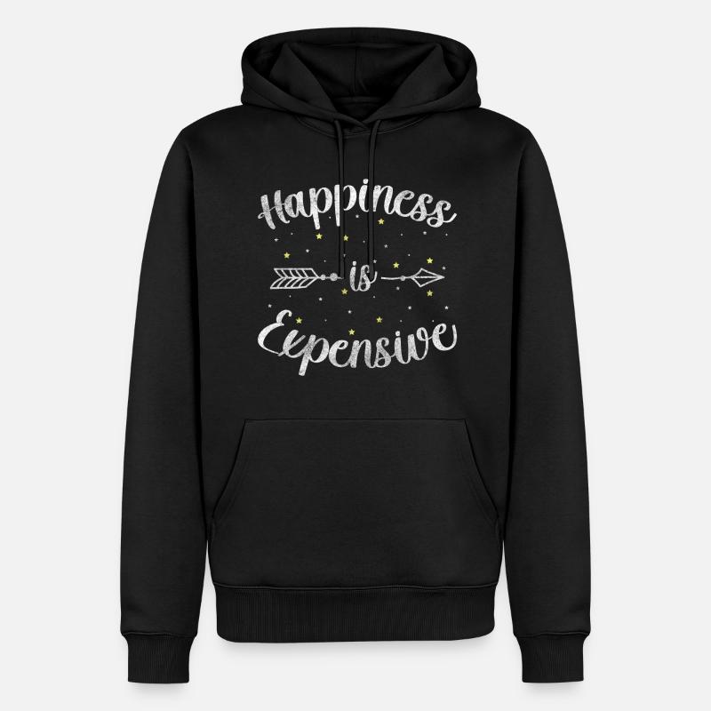 Motivation Pensée positive Optimisme - Sweat à capuche Premium bio Homme - noir