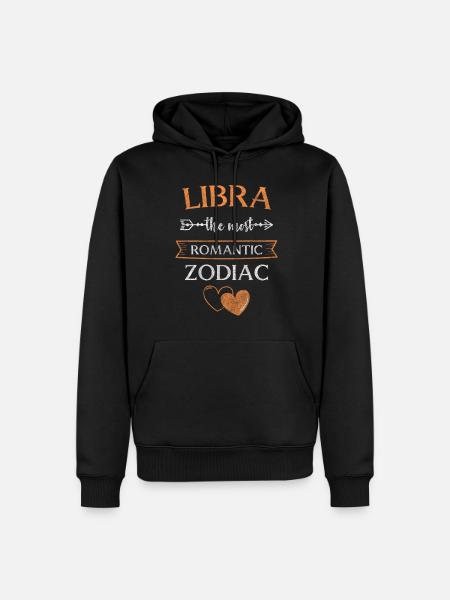 Sternzeichen Astro Sterne - Männer Premium Bio Hoodie - Schwarz