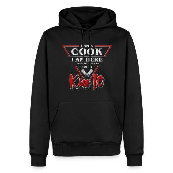 Kochen Hobby Gourmet Köchin - Männer Premium Bio Hoodie - Schwarz - Vorne - Nico (187cm)
