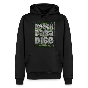 Urlaub Meer Surfen Natur - Männer Premium Bio Hoodie - Schwarz - Vorne - Nico (187cm)