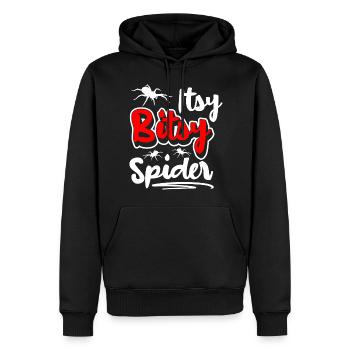 Halloween Silk Threads - Men’s Premium Organic Hoodie - black - Front - Nico (187cm)