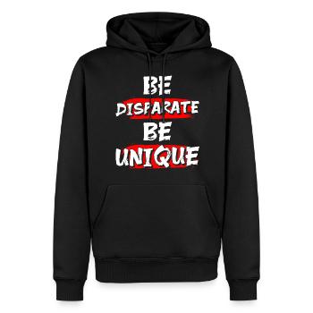 Perfekt Regenbogen - Männer Premium Bio Hoodie - Schwarz - Vorne - Nico (187cm)