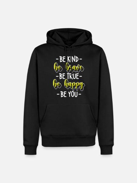Perfect person individual special - Men’s Premium Organic Hoodie - black