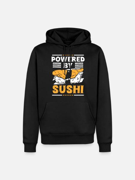 Japanese Rice Yummy - Men’s Premium Organic Hoodie - black